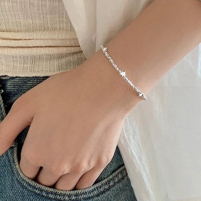 Stern Armband Damen Klein Exquisit Persönlichkeit Vielseitig Ins Kalter Wind Stern Armband