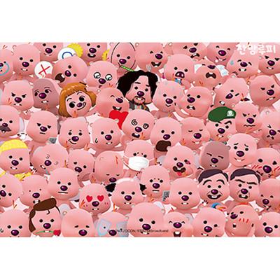 500 Piece Jigsaw Puzzle - Pororo Luffy Emoticon, Popular Korean Puzzle