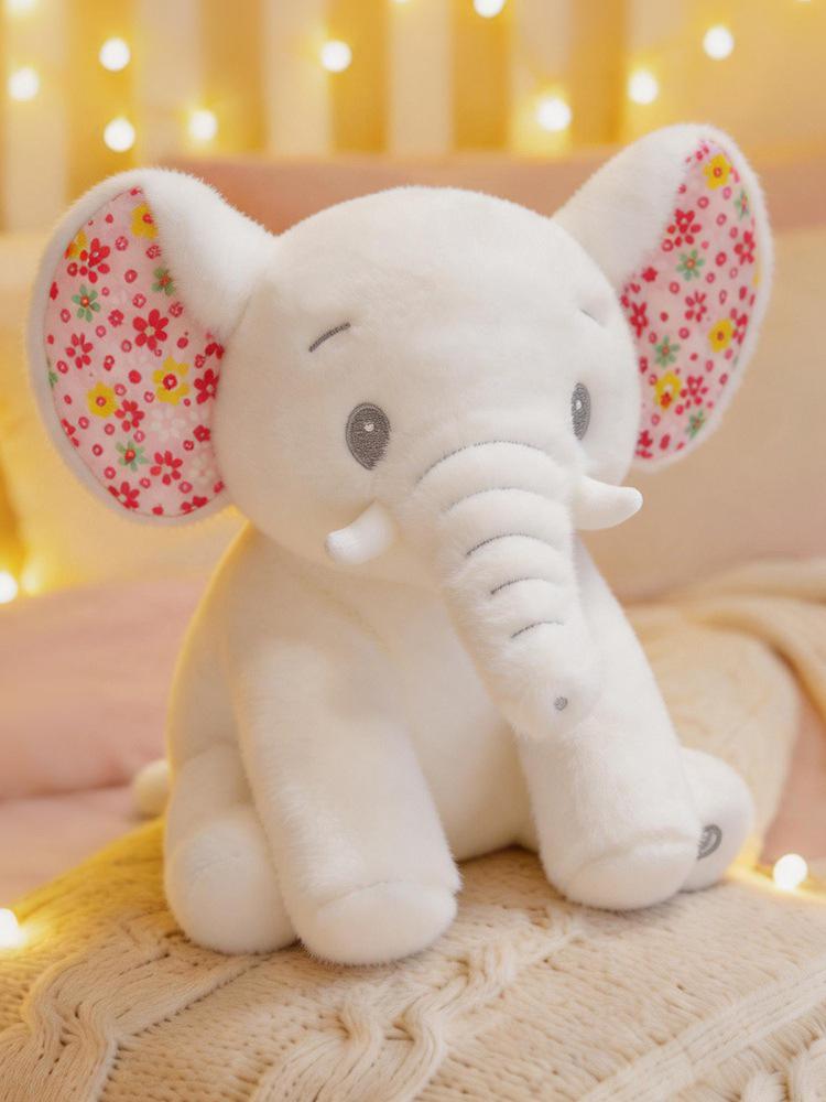 Luminous Elephant Monkey Plush Toy Doll for Kids - Ideal Birthday Gift for Girls