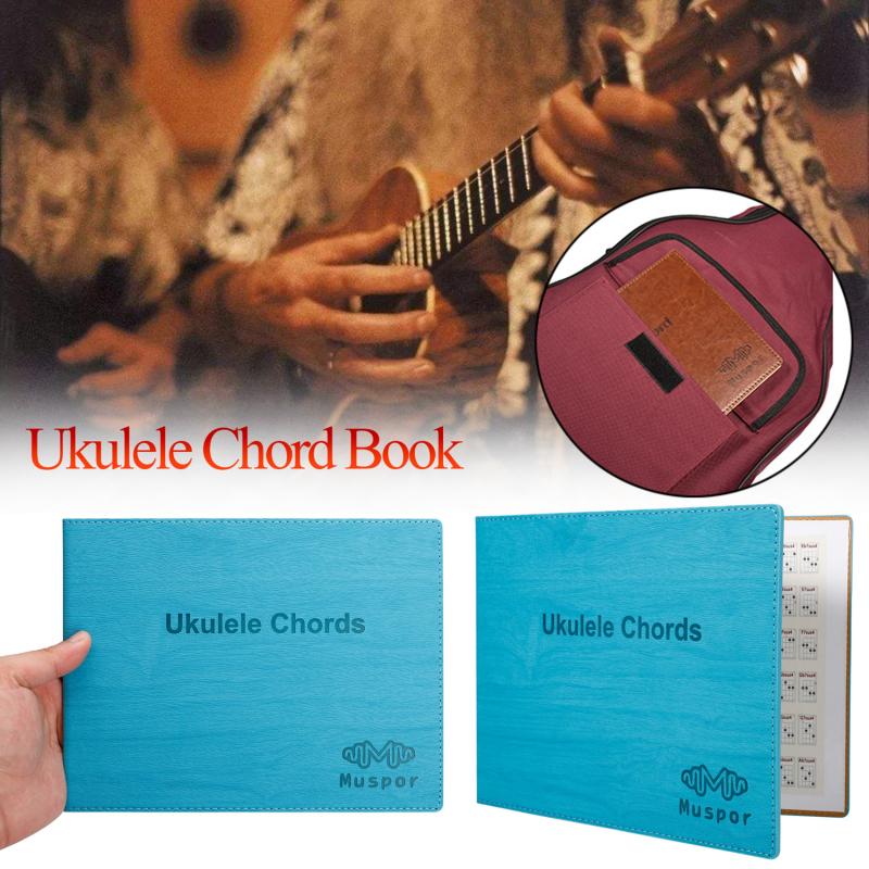 Portable Ukulele Chord Chart Ukulele Book - Over 180 Chords Paperback Notebook