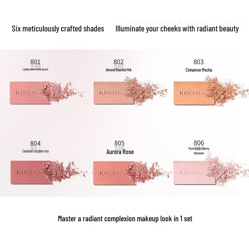 MAOGEPING Soft Veil Illusion Blush