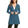 Women Hooded Loose Fit Sun Cardigan Long Sleeve Lightweight Casual Outerwear with Zipper Front Pockets for Daily Wear