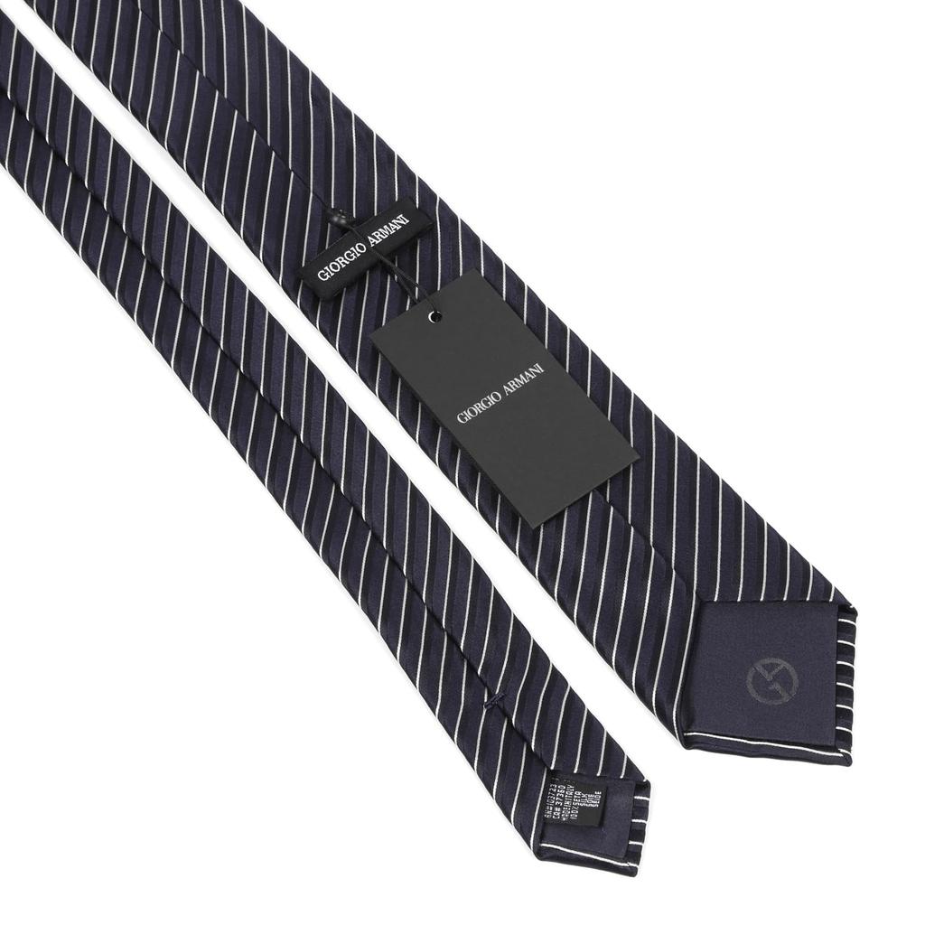 Giorgio Armani Tie Gift GA021 Navy (GA021-20 1A914-00035) [Used]