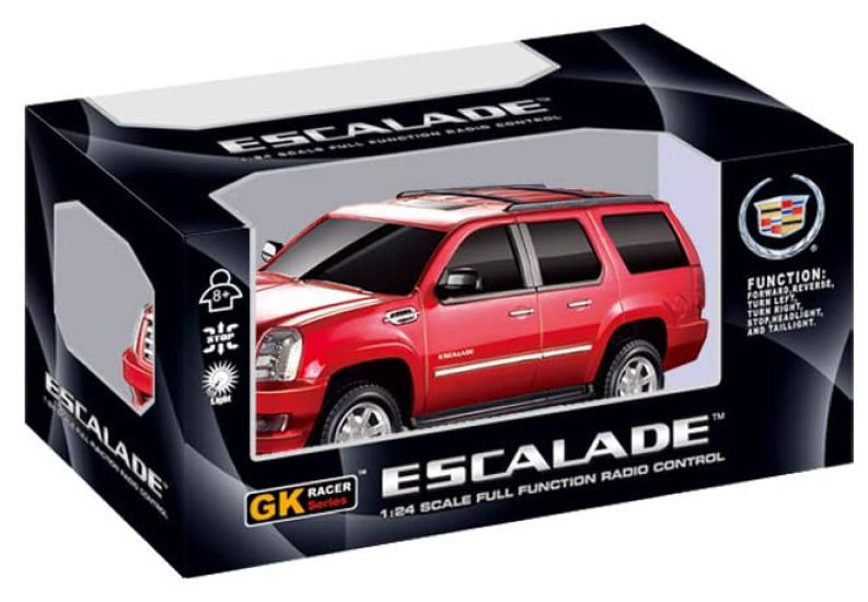 Doyusha 2,4 GHz 1:24 Cadillac Escalade Rot Elektrisches Funkfernsteuerungsmodell 614332