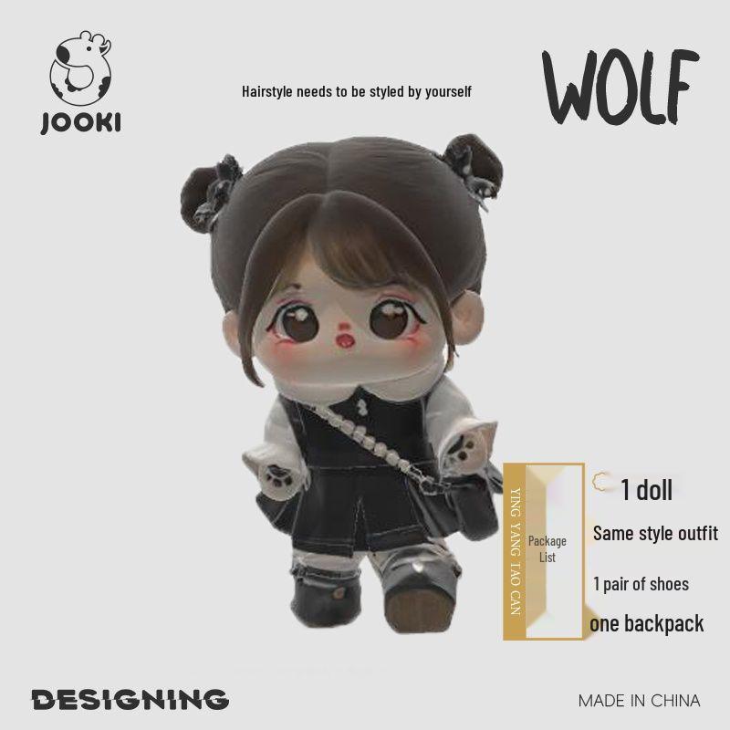 

Очаровательный набор хлопковых плюшевых кукол 20 см - Аутентичный милый подарок на день рождения для девочек с бонусом 20cm