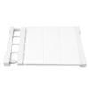 Tension Shelf Adjustable Closet Divider 24cm Width Storage Rack for Cabinet Wardrobe 38 ~ 55cm /