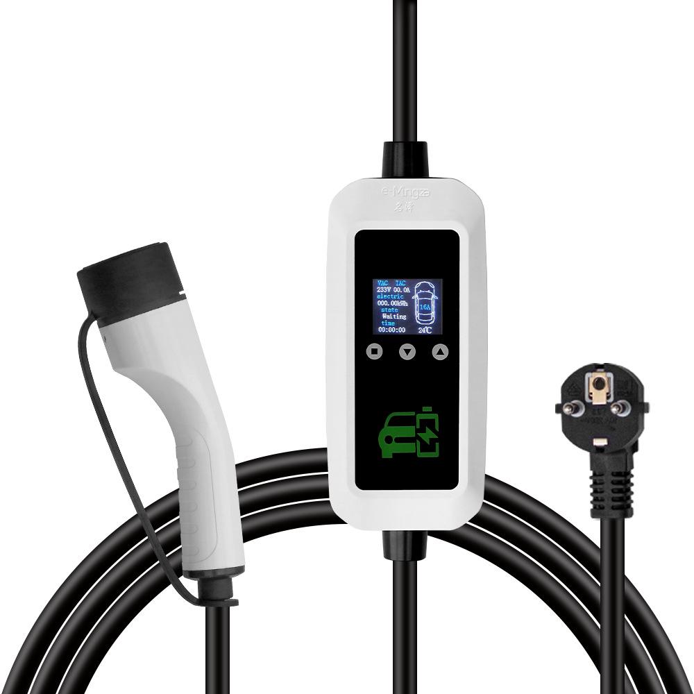 3.5KW 16A Type 2 Home Portable EV Charging Station