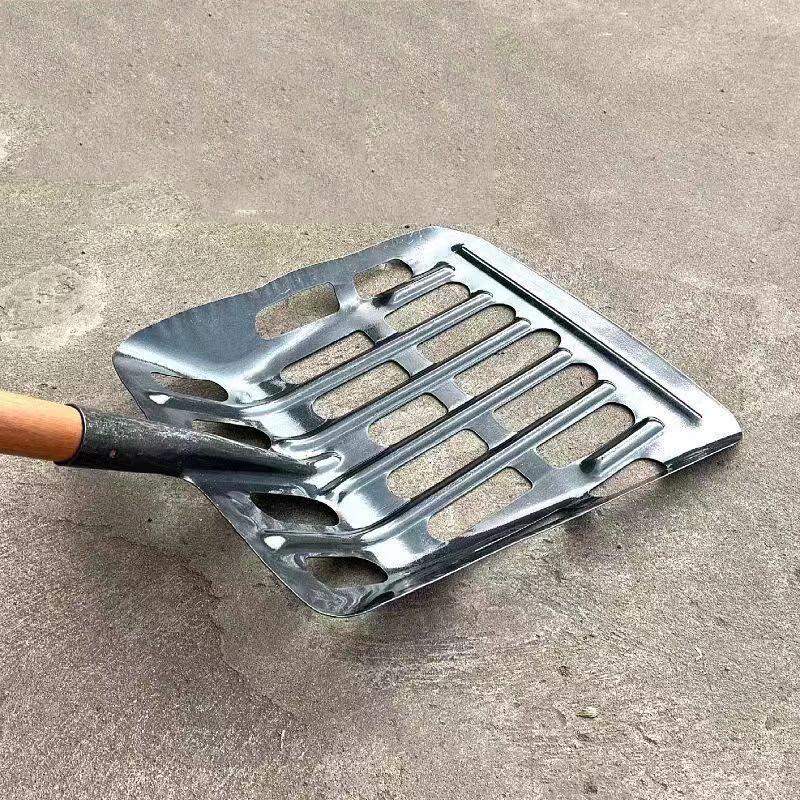 MengPao Heavy-Duty Manganese Steel Multi-Purpose Farm Shovel