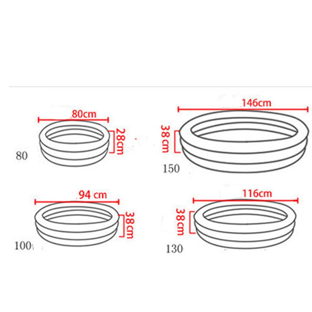Piscină gonflabilă pentru copii Piscina în aer liber Joacă cu apă portabilă Crocks Piscina pentru baie pentru copii