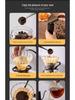 Manual Pour Over Coffee Maker Set with Hand Grinder and Filter Cup