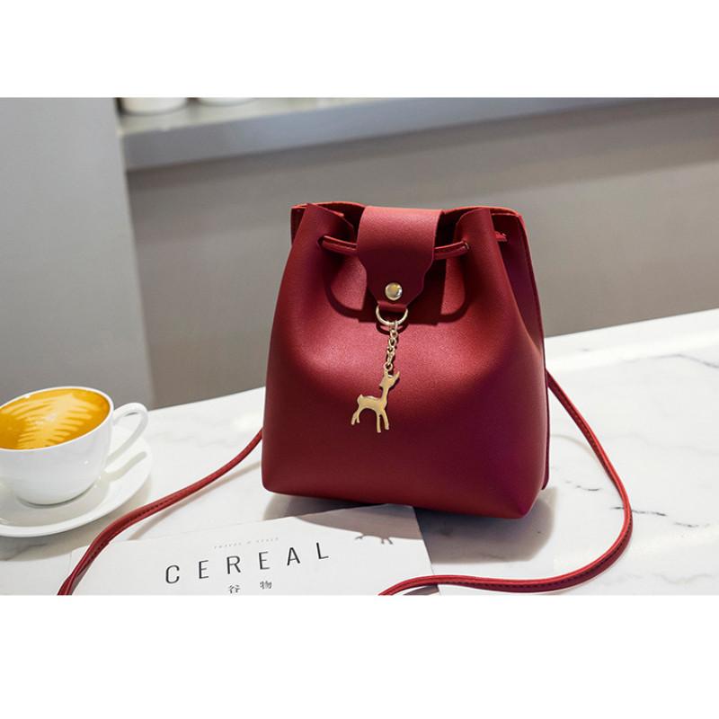 Crossbody One Shoulder Bag Fashion Casual Comfortable Cute Deer Shape Shell