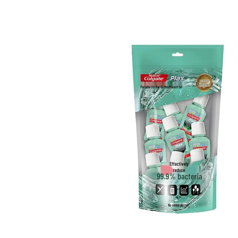 

Colgate Bamboo Charcoal Mint Mouthwash Portable Set