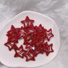 20 Pcs Sweet Cool Hair Clip Red Star Hairpins Styling Hair Accessories Snap Clip