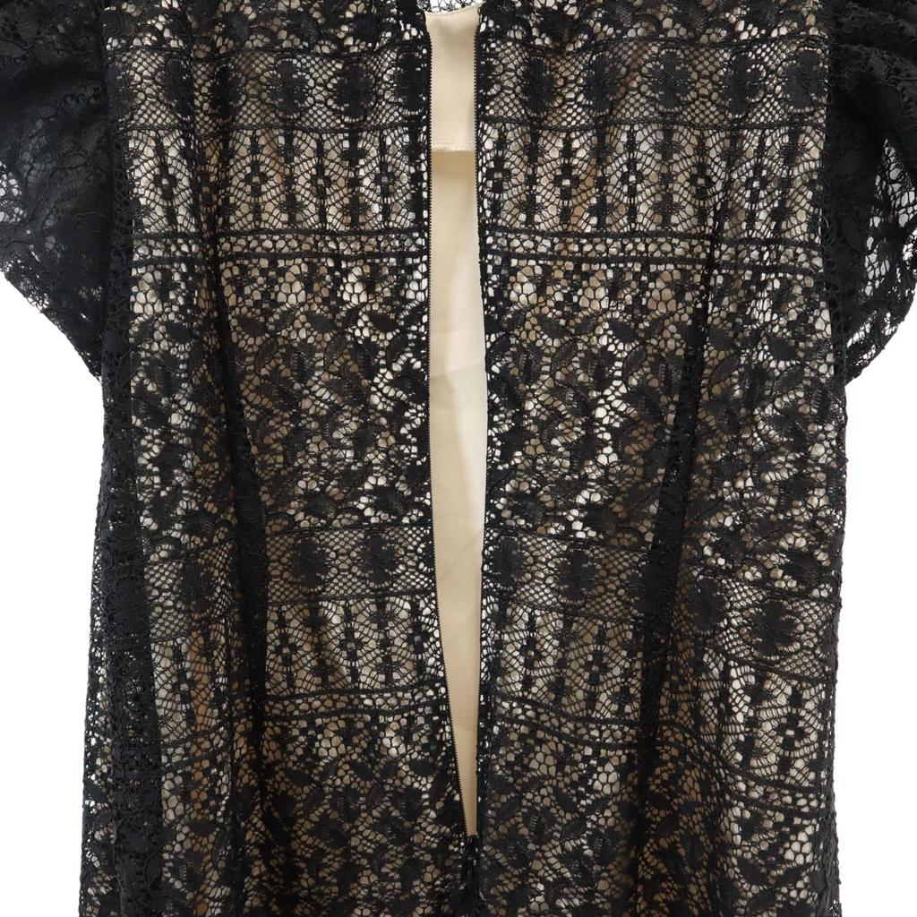 Lily Brown French Sleeve Race Mini Dress Black Women Used