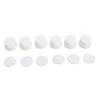 6 Pcs Magnetic Cable Clips Rotating Easy Open Cable Management Wire Holder Keeper White