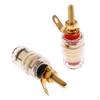 2pcs 4mm Banana Plug Socket Binding Post For Speaker Amplifier Terminal