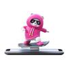 Skateboard Bear Dashboard Ornament Skateboard Bear Car Decoration Skateboard Bear