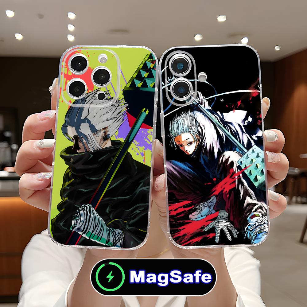 Sakamoto Days Gaku Phone Case for iPhone 17 16 15 14 13 12 11 Air Pro Max Plus Mini Magsafe Clear Colorful Cover Luxury Pretty
