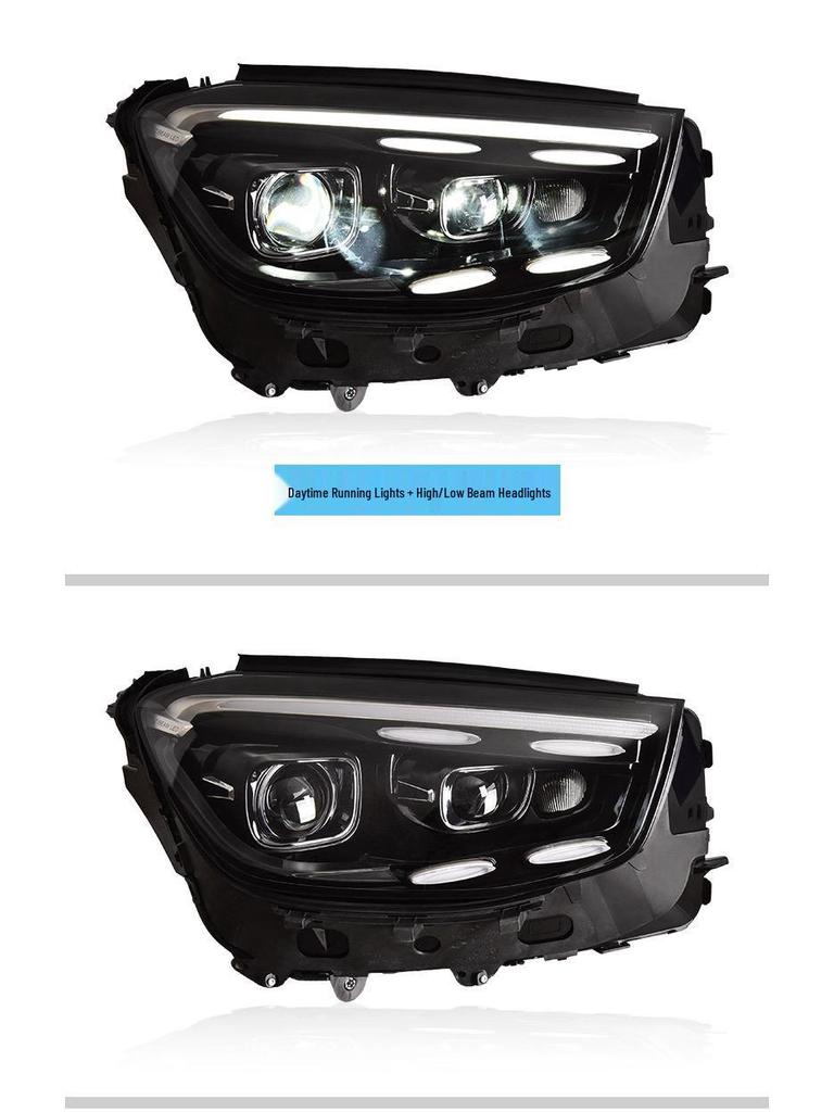 2020-22 Mercedes GLC W253 LED Headlight Upgrade: High Brightness Lens