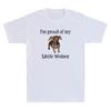 Im Proud Of My Little Weiner Funny Dog Animal Lover Quote Vintage Unisexs Tshirt