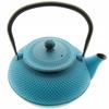 Cast Iron Kettle Blue 1.5 L Infuser With Strainer For Herbal Tea