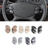 2x Car Steering Wheel Control Rubber Button for Mercedes Benz W211 E Class 06-08