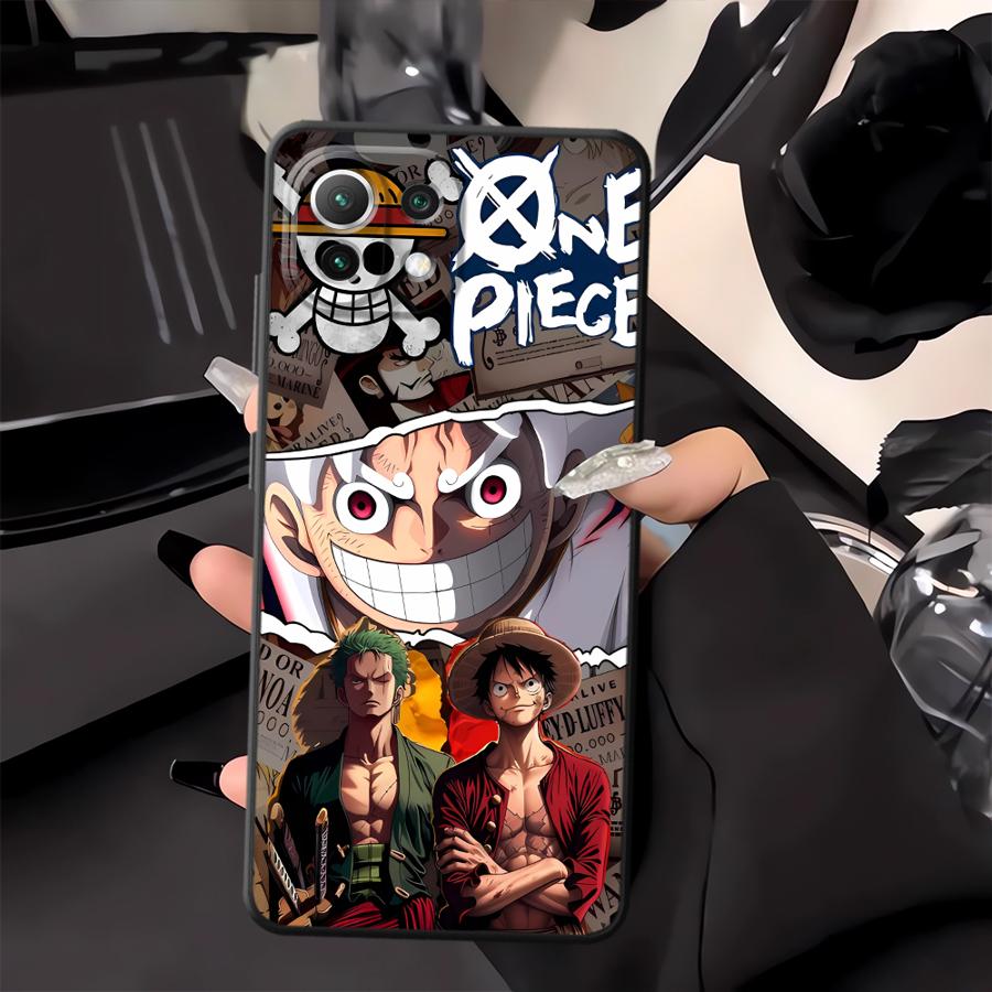Case for Xiaomi Mi CC9Pro 10T 13 9T 11T 14 Pro 9 10 11 13 Lite Phone Cover Anime Luffy Zoro
