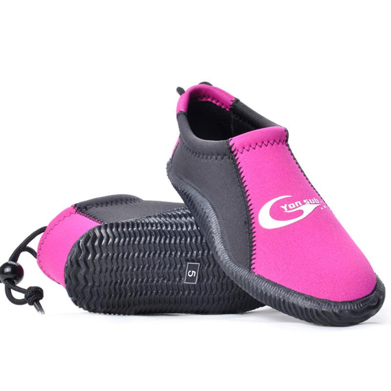 Original Yon Sub 3MM Snorkeling Shoes for Unisex Quick Drying Neoprene Water Shoes Camouflage Elastic Band Diving Socks