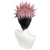 Anime Jujutsu Kaisen Cosplay Ryomen Sukuna Wig Jujutsu Kaisen Yuji Itadori Pink Black Short Heat Resistant Fiber Hair Wigs