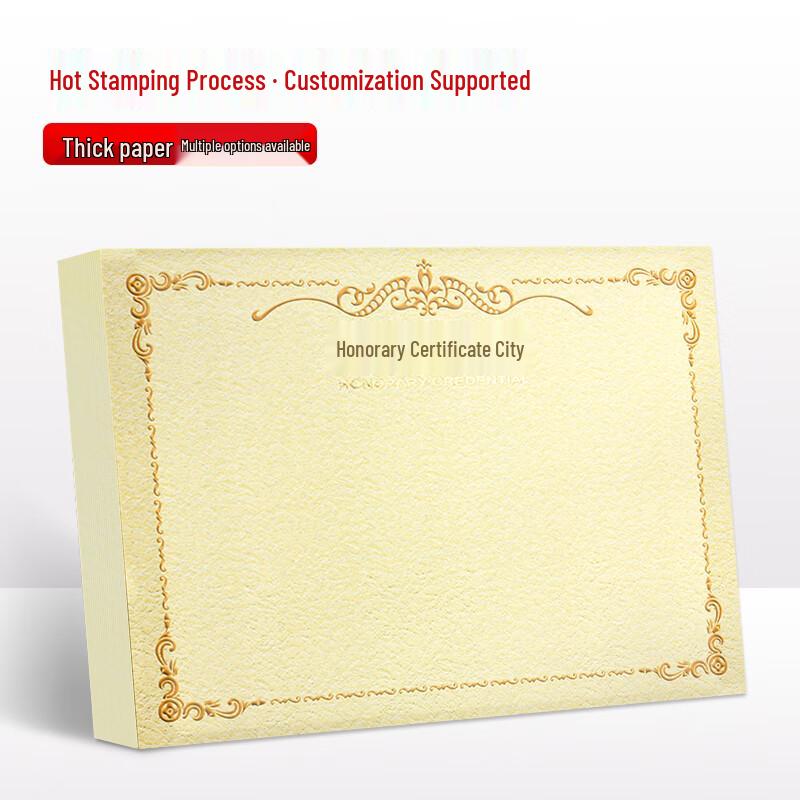 Zhiyin 8K Honor Certificate Inner Pages