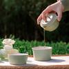 Edenus Ceramic Travel Tea Set