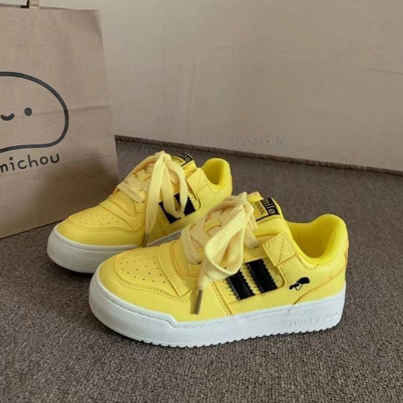 Women's shoes 2025 autumn new original niche bread shoes women's dopamine casual versatile breathable student board shoes tide