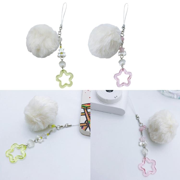 Versatile Phone Chain Accessories Delicate Star Pendant for Cellphone and Keys