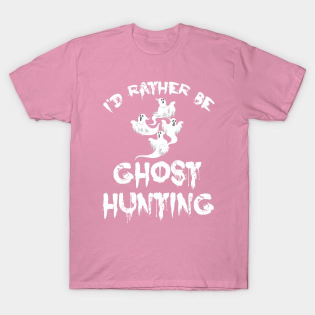 T Shirt Women Id Rather Be Ghost Hunting Paranormal Hunter T Shi Harajuku Print Kawaii Tshirt Summer Short Sleeve Female T-Shirt Top Tee S розовый