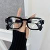 Square Anti Blue Light Glasses Fashion Retro Classic Women Men Computer Gaming Eye Protection Plain Spectacles