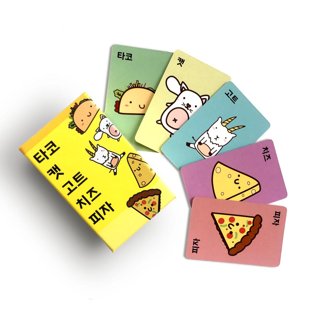 Taco Cat Goat Cheese Pizza - Party Card Game