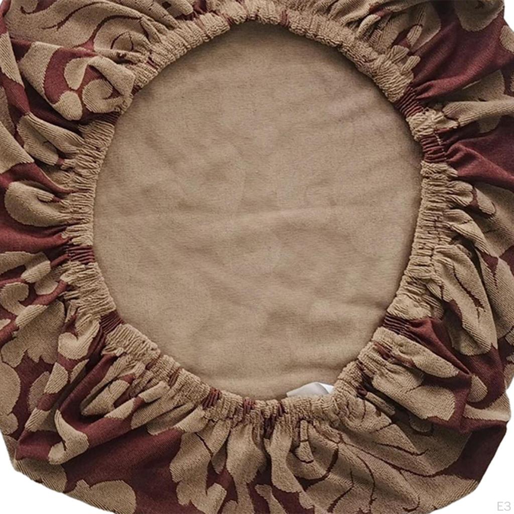 Chair Seat Cover Elastic Stretch Washable Computer for Dining Room