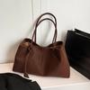 Borsa a Mano Moda Versatile di Alta Qualità in Ecopelle Monocolore 2026 Prodotto da Donna Vendita Calda Borsa a Spalla di Grande Capacità