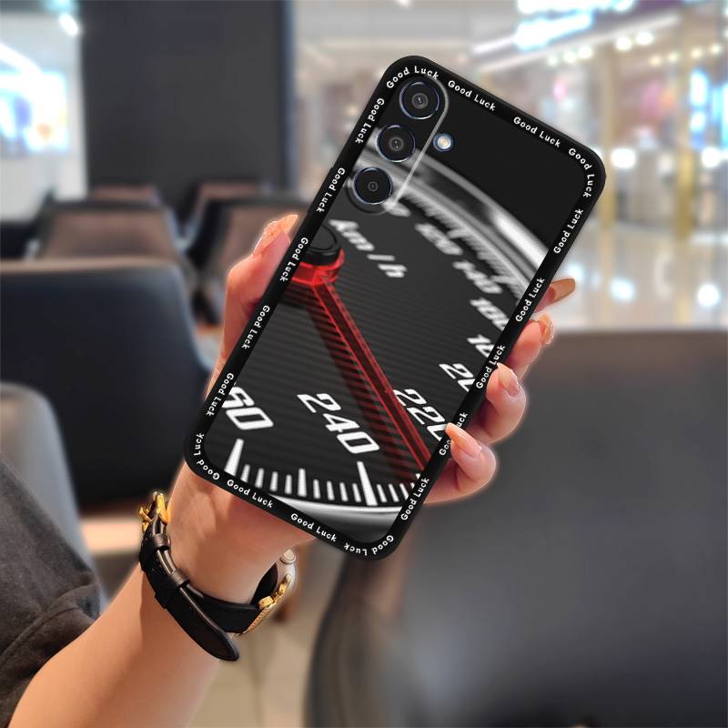 Custodia Protettiva alla Moda per Samsung Galaxy A36 5G/SM-A366B Antipolvere Antiurto Resistente allo Sporco Grafite TPU