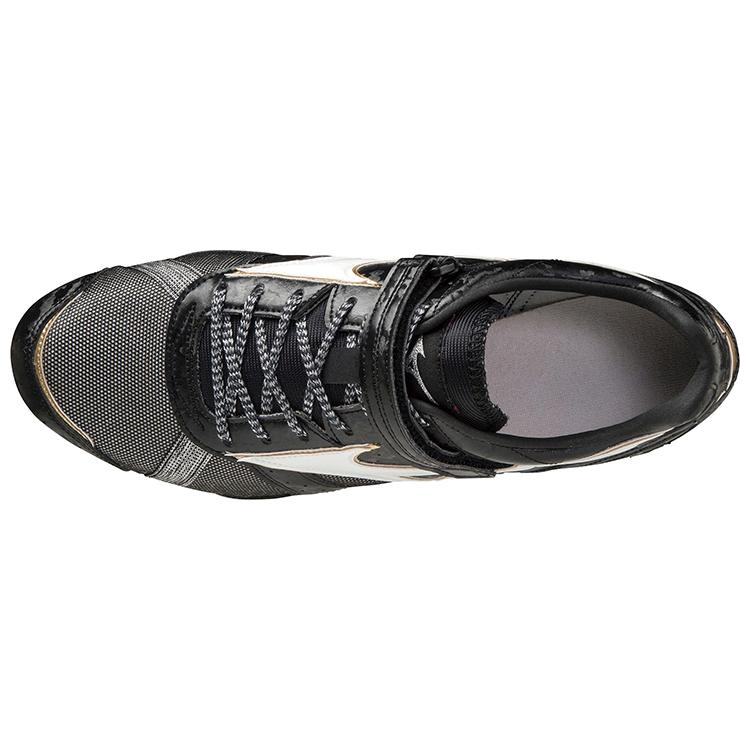Mizuno Geo AJ C Running Shoes Unisex Low top Black/White/Gold U1GA204152