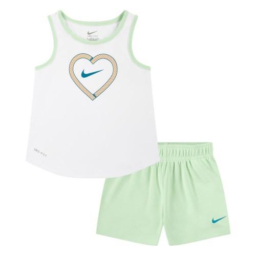 Nike Girls Happy Camper Mesh Top & Bottom Set