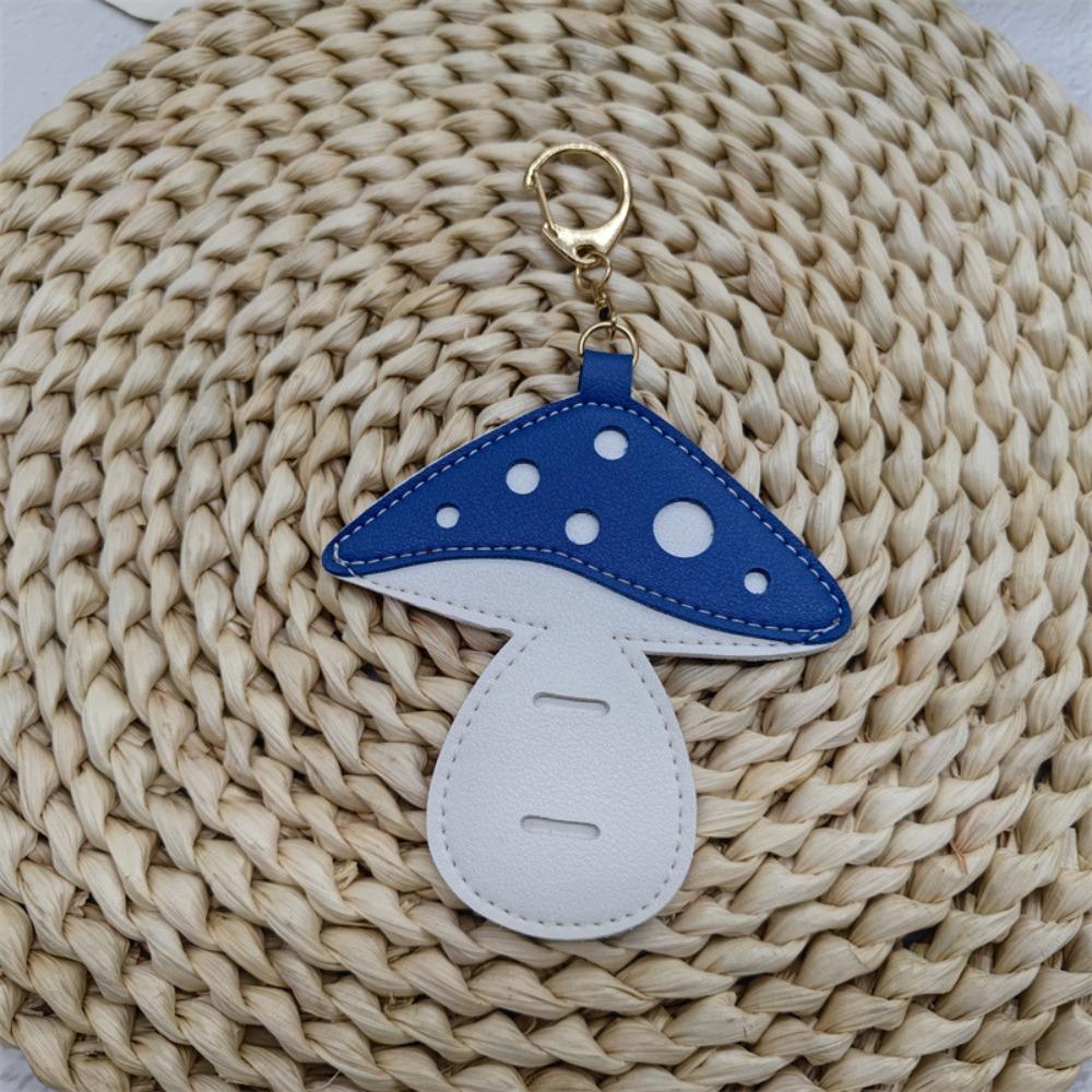 DIY Mushroom Shaped Keychain Hanger Sunglasses Holder Lovely Sunglasses Bag Bag Ornament