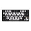 PBT Puddings Keycaps Set 122Keys 4-Side Color Light Diffusions And Heat Sublimated Printing For Mechanical Keyboards
