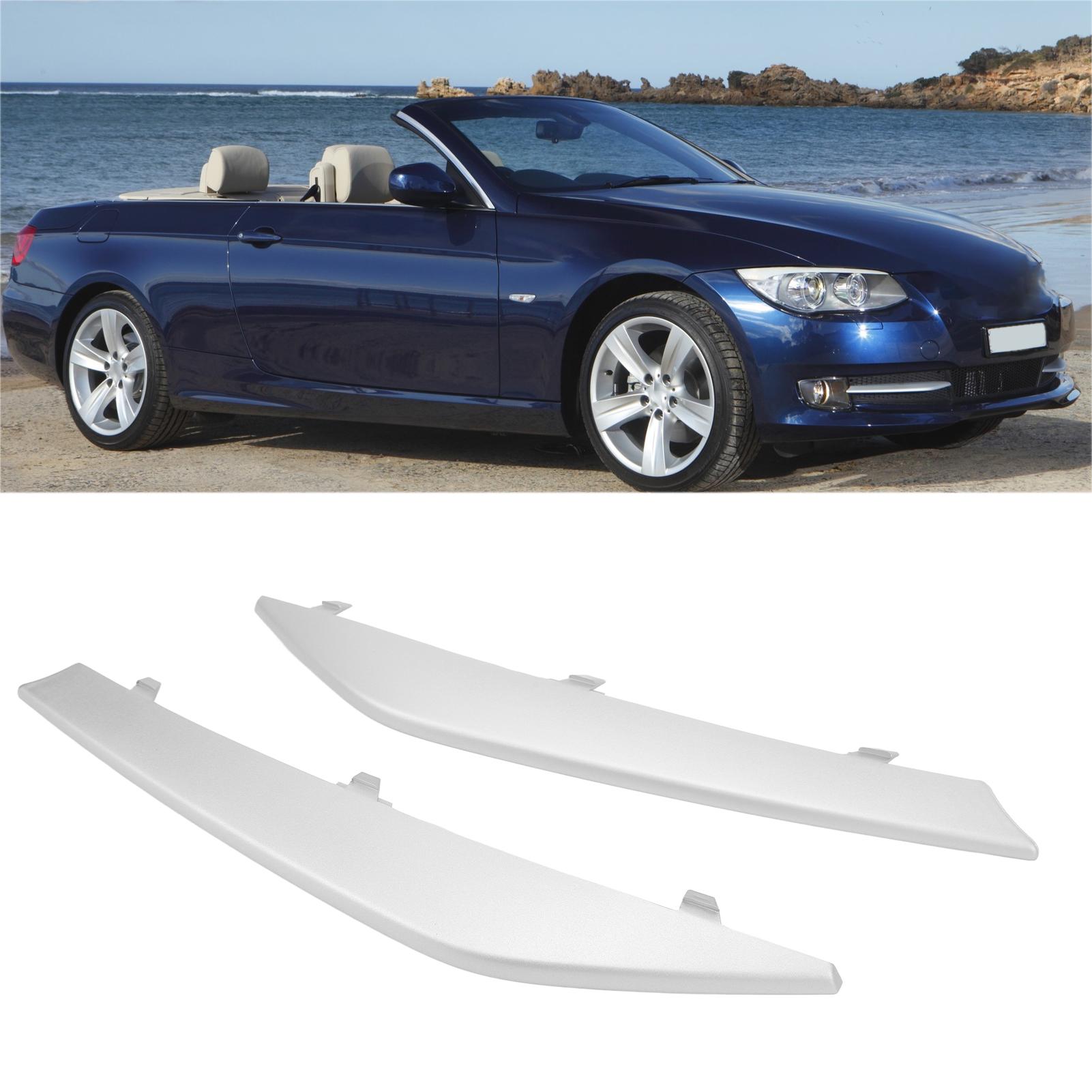Grille de pare-chocs avant, Garniture, Élégant, Installation facile, Compatible avec Série 3 E92 E93, OE: 51117229181, 51117229182