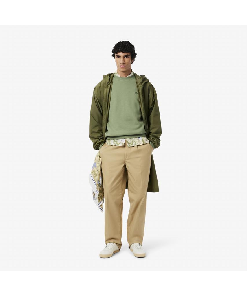 LACOSTE Men'S Loose Fit Crew Neck Pullover Sh7745-55N S86