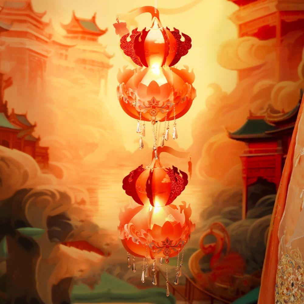 Cartoon Spring Festival Luminous Lantern Children Handheld Lantern  Mid-Autumn Festival