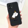 For Motorola Moto G73 5G Phone Case Black Soft Silicone Anti-knock Cover For MotorolaG73 G 73 Capa Panda Rabbit Cat Luxury Capa