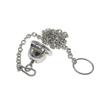 [Walking Device] Stainless Steel Chastity Lock Pot Cover CB Cage with Chain Couple Game Tools Adult Supplies