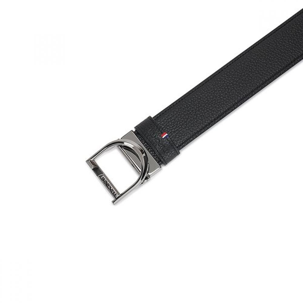 S.t. Dupont D Logo Buckle Reversible Belt Black 35mm
