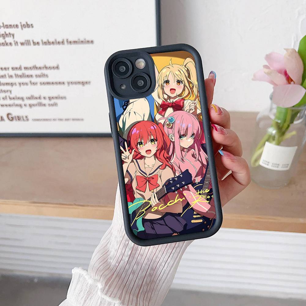 Singer B-Bocchi The Rock Phone Case IPhone 16 Plus 15 11 14 12 13 17 Pro Max Shockproof Soft Cover